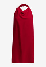 Valentino Cady Couture Halterneck Mini Dress Red 8B0VAJX41MMR9M_bb354f8f-9674-4281-b9d3-f9fc436ec454
