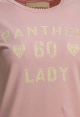 Valentino Panther Lady Printed T-shirt Pink 8B3MG24Y9GLC5R_96b5b0ce-5468-488a-8657-4b7435e14b8e