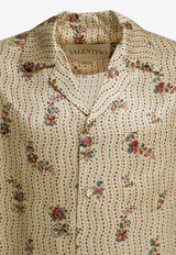 Valentino Floral Print Silk Bowling Shirt Yellow 8V3AA111B9GZC9_b0e313d6-844f-4630-a12e-dbd0d5fec290