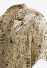 Valentino Floral Print Silk Bowling Shirt Yellow 8V3AA111B9GZC9_b0e313d6-844f-4630-a12e-dbd0d5fec290