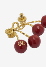Valentino Cherryfic Drop Earrings  Red 8W2J0Z80MJP03Y_e0019cd3-8632-4a33-b87f-6ec89ded21f3
