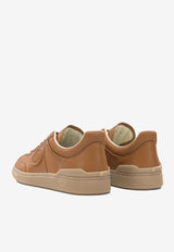 Valentino Upvillage Leather Low-Top Sneakers Brown 8Y2S0H77TFTQSN_f1d93bc7-a135-42e1-87c5-0387e9398fc6