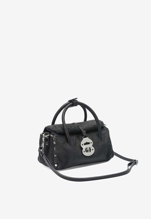 Zanellato Baby Dotta Leather Top Handle Bag Black DOTTA CBI BABY0687502260000Z0001_258b363c-436a-48d9-a6ea-8c417db54e9c