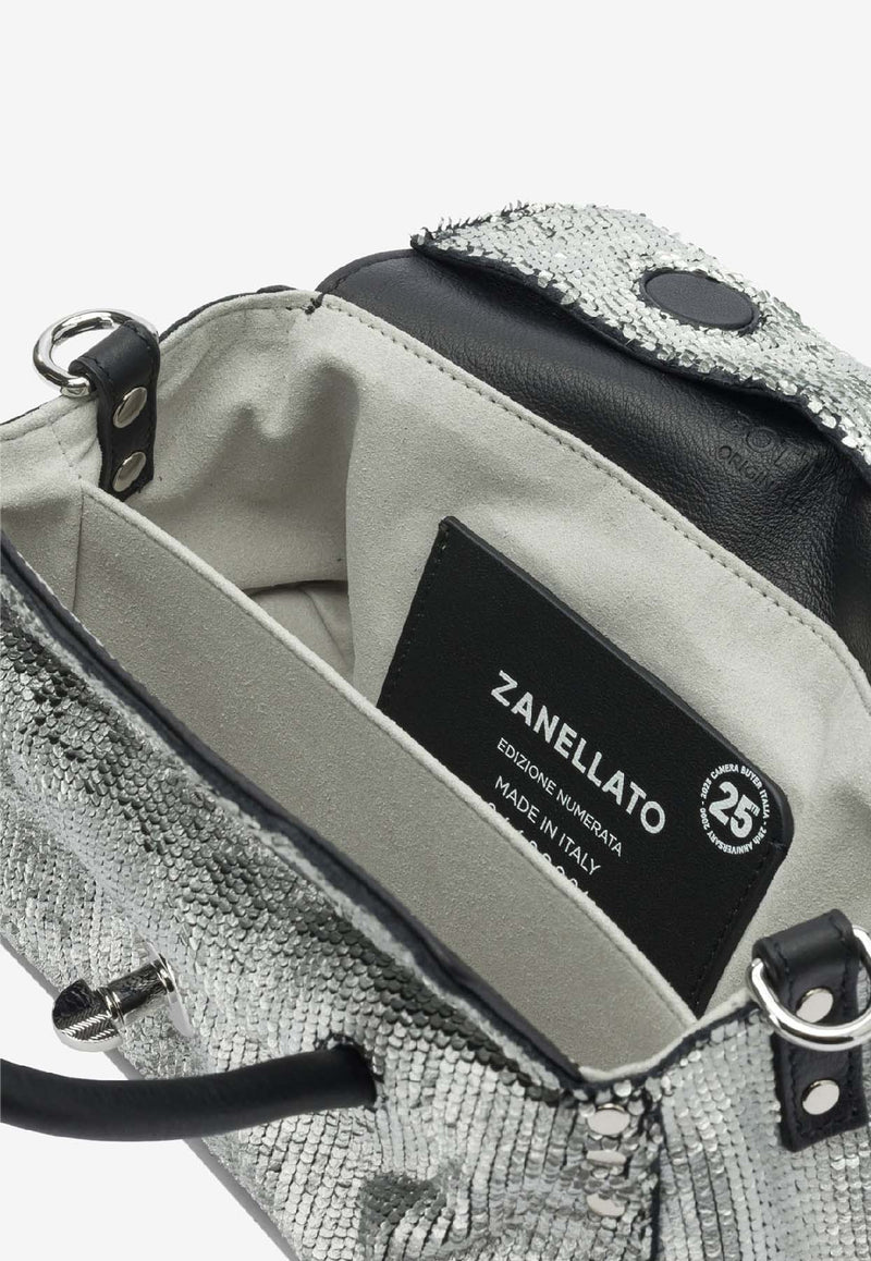 Zanellato Baby Dotta Leather Handbag  Silver DOTTA CBI BABY0687502260000Z0199_14ddf71d-b712-4179-80fa-9a13d13a9473