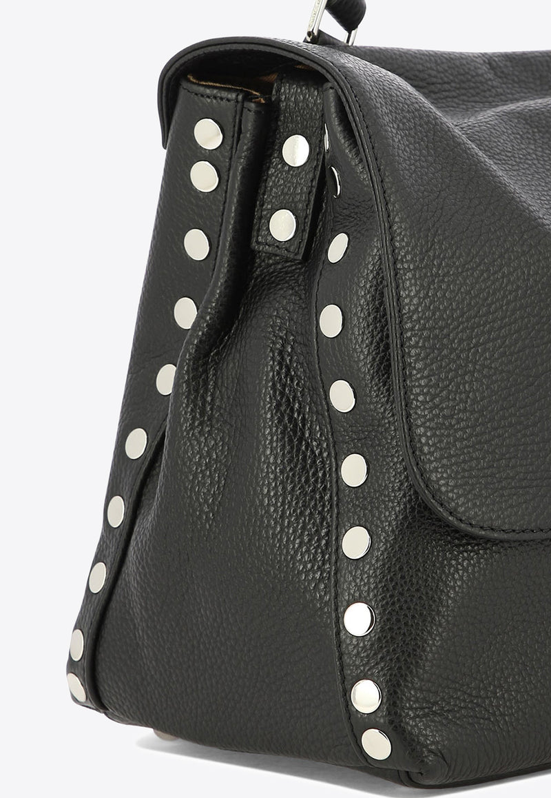 Zanellato Medium Postina Daily Top Handle Bag Black POSTINA DAILY M0680100040000Z0001_5f63e270-4ce4-4d33-87dc-9d02aea6da5c