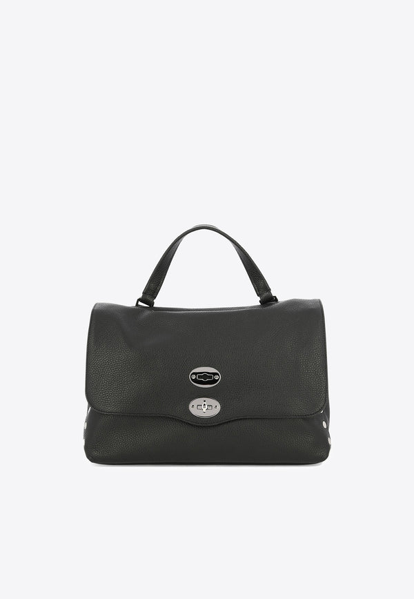 Zanellato Medium Postina Daily Top Handle Bag Black POSTINA DAILY M0680100040000Z0001_5f63e270-4ce4-4d33-87dc-9d02aea6da5c