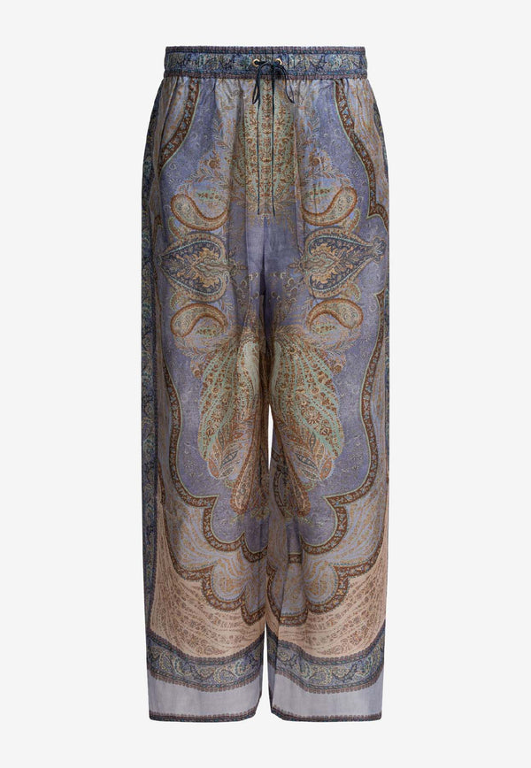 Zimmermann Wanderlust Printed Silk Pants Multicolor 5580PRS262TPBL_fe82ca86-60f1-4b8b-b05a-af147b370ef8
