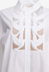 Zimmermann Luna Casual Blouse White 8426TS261IVO_285758f1-4df2-4f8c-a0ab-e170c8724207