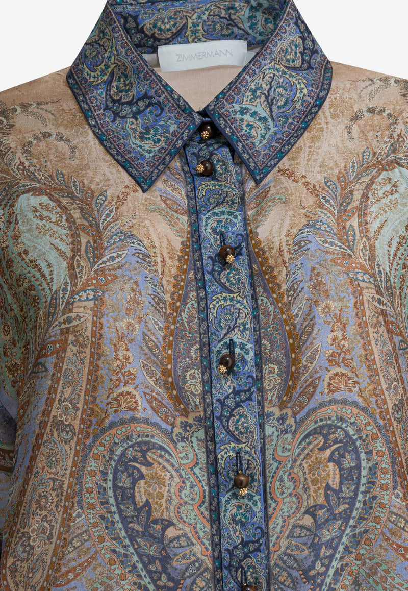 Zimmermann Wanderlust Printed Silk Shirt Multicolor 8624TRS262TPBL_b62a4d52-9c7a-46f0-a53e-6d8660f9d644