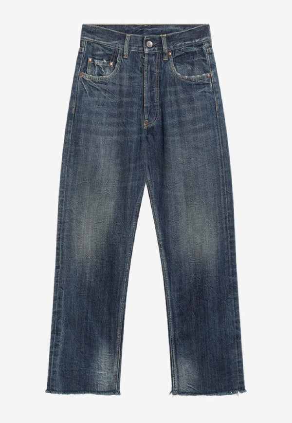 Maison Margiela Straight-Leg Faded Jeans White S29LA0101M30037/R_MARGI-961