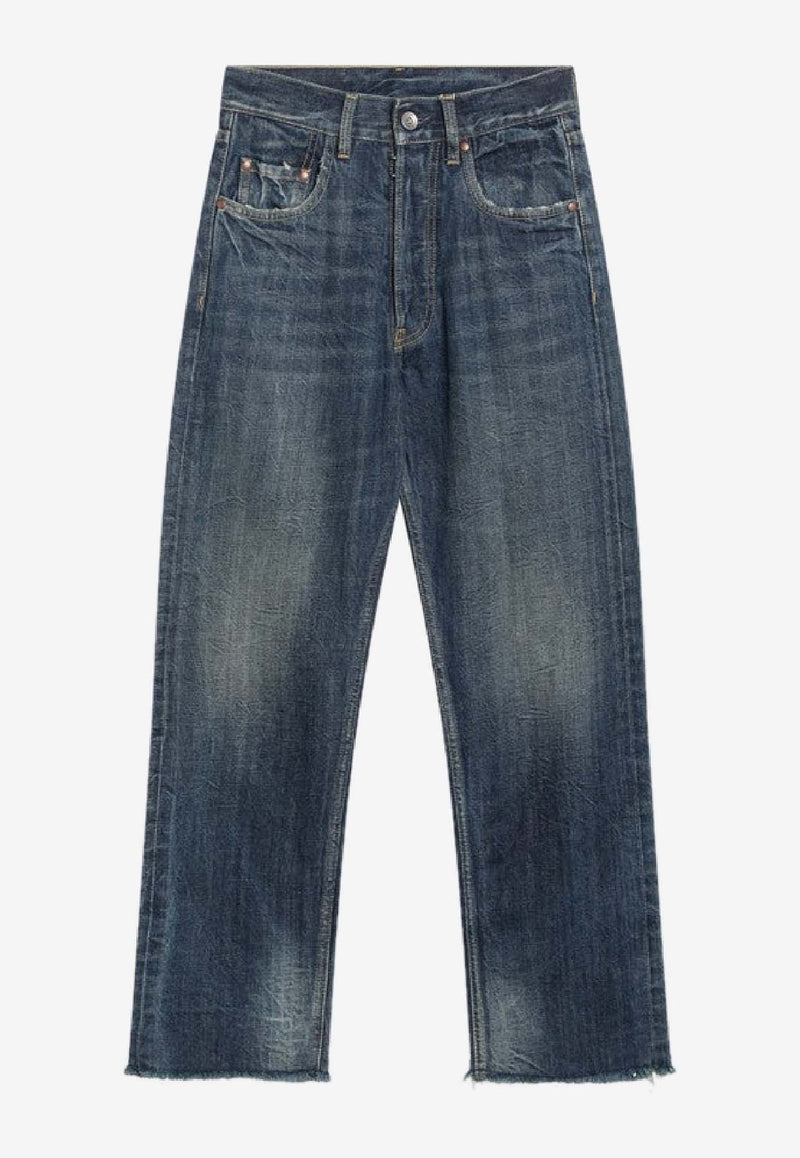 Maison Margiela Straight-Leg Faded Jeans White S29LA0101M30037/R_MARGI-961