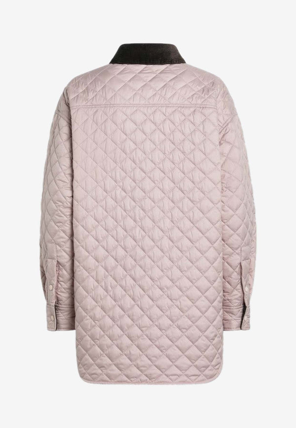Loewe Anagram Patch Quilted Jacket Pink S359Y02XFGPL/S_LOEW-7200