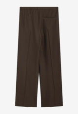 Loewe Wool Tailored Pants Green S359Y04XHNWO/S_LOEW-4160