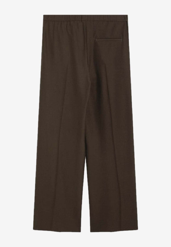 Loewe Wool Tailored Pants Green S359Y04XHNWO/S_LOEW-4160
