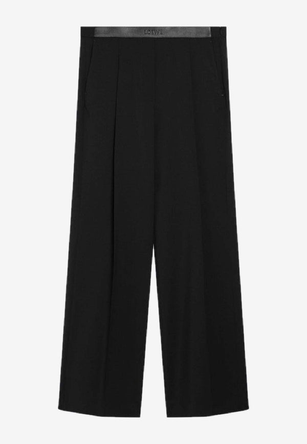 Loewe Wool Tailored Pants Black S359Y04XI2WO/S_LOEW-1100