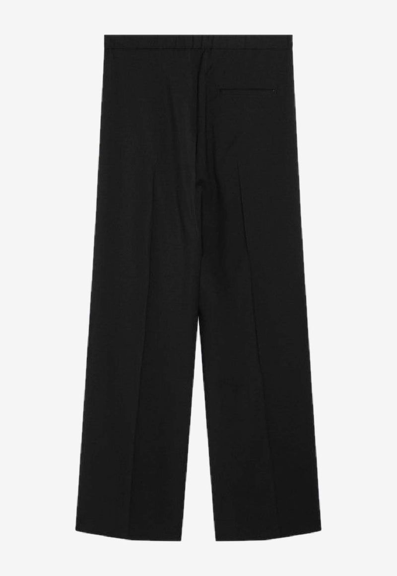 Loewe Wool Tailored Pants Black S359Y04XI2WO/S_LOEW-1100