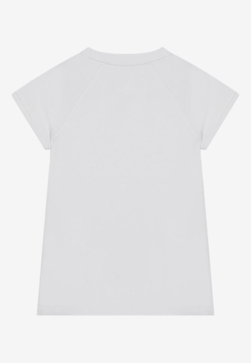 Loewe Anagram Embroidered Slim T-shirt White S359Y22X96CO/R_LOEW-2100