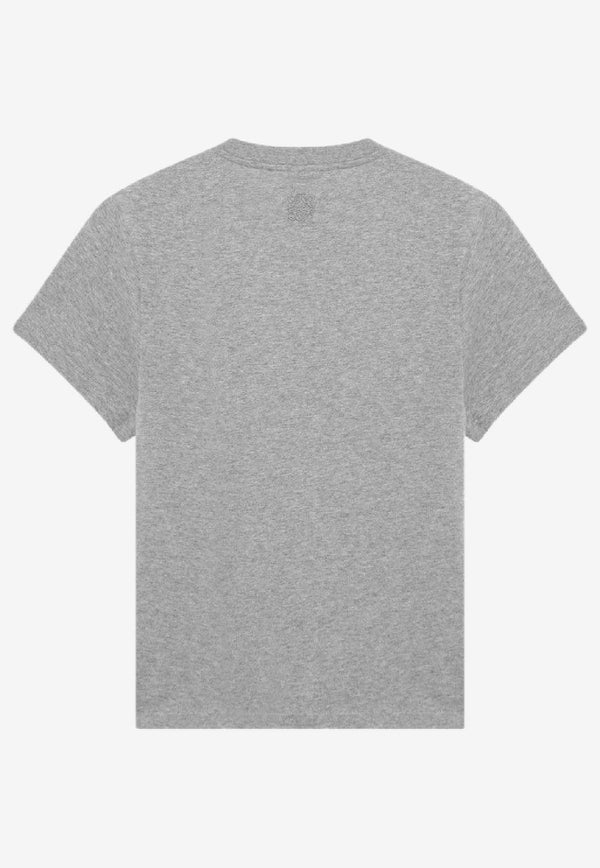 Loewe I Loewe You T-shirt Gray S359Y22XAACO/S_LOEW-1440
