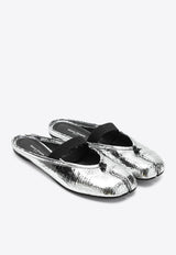 Maison Margiela Tabi Broken-Mirror Mules Silver S39WZ0112P7456/R_MARGI-H7730
