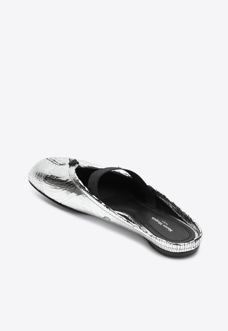 Maison Margiela Tabi Broken-Mirror Mules Silver S39WZ0112P7456/R_MARGI-H7730