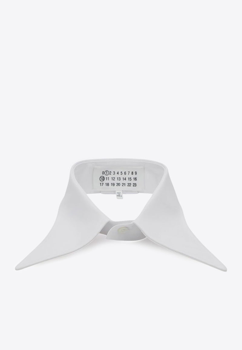 Maison Margiela Detachable Poplin Shirt Collar White S50FX0036S43001/R_MARGI-100