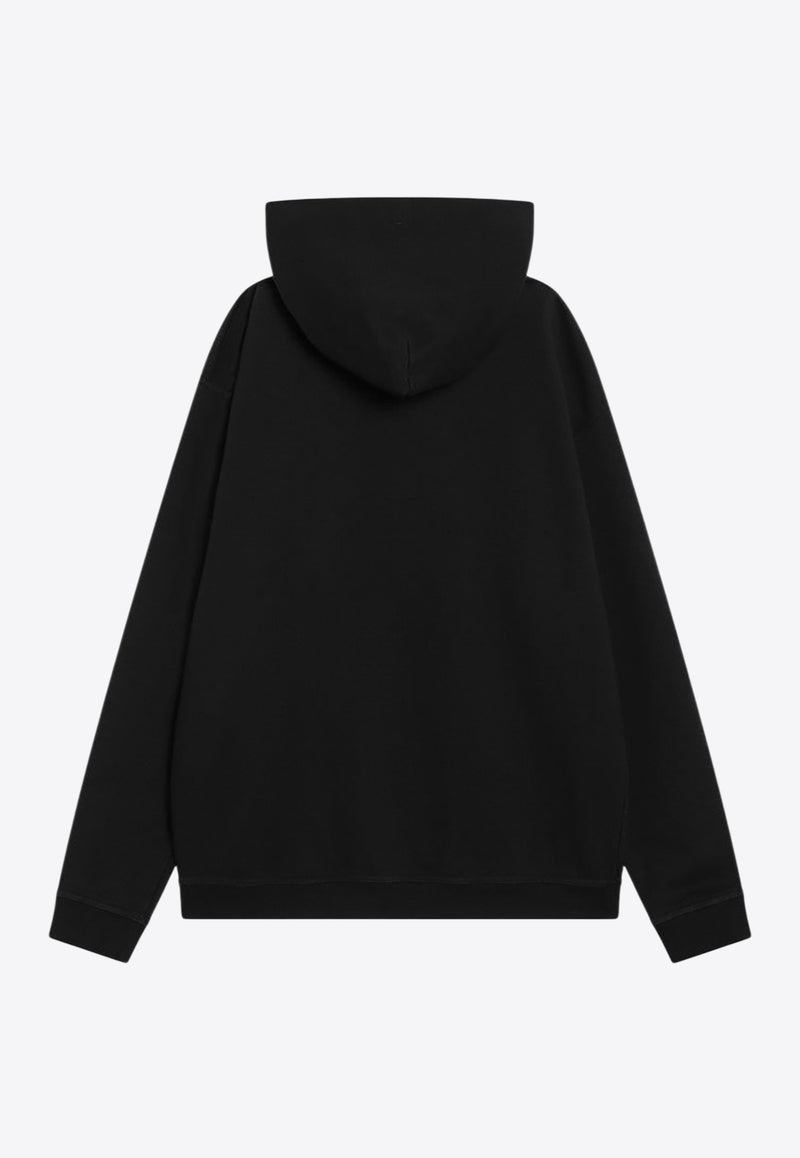 Maison Margiela Reversed Logo Hooded Sweatshirt Black S50GU0167S25503/R_MARGI-962