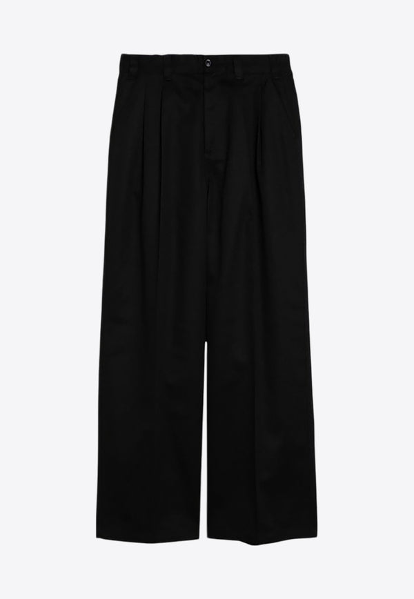 Maison Margiela Skater Chino Wide Pants Black S50KA0652S54042/P_MARGI-900