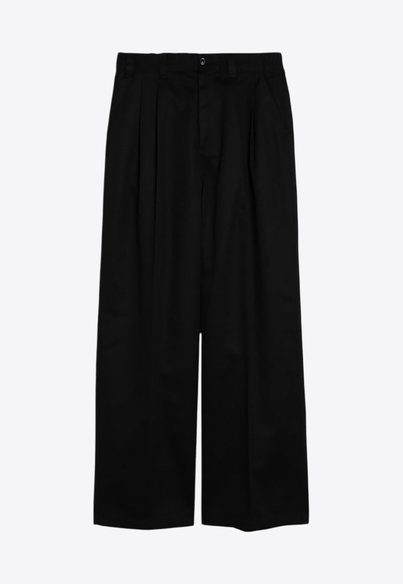 Maison Margiela Skater Chino Wide Pants Black S50KA0652S54042/P_MARGI-900