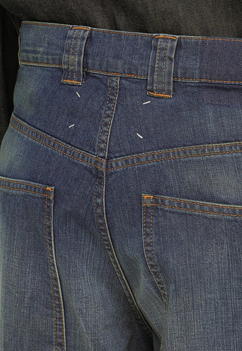 Maison Margiela Washed-Effect Straight-Leg Jeans Blue S50LA0220S30876/O_MARGI-961