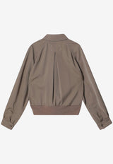 Maison Margiela Wool Zip-Up Jacket Beige S51AM0509M35062/S_MARGI-804