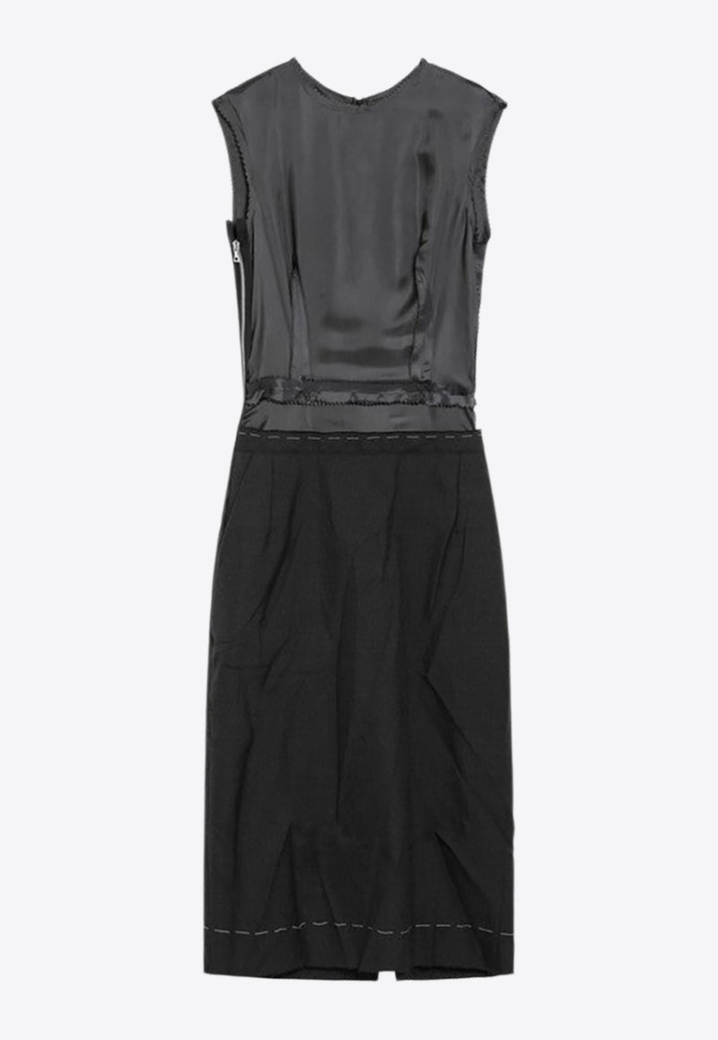 Maison Margiela Mélange Deconstructed Dress Gray S51DD0040MTN091/R_MARGI-855M