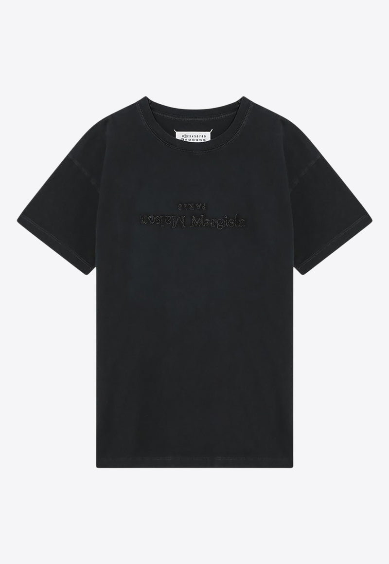 Maison Margiela Inverted Logo Faded T-shirt Black S51GC0533S20079/P_MARGI-960