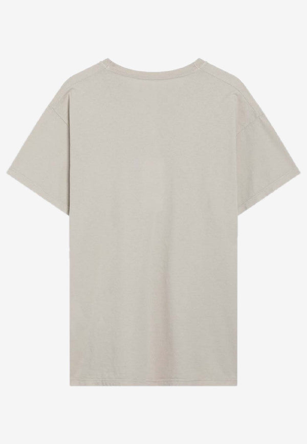 Maison Margiela Signature Numbers T-shirt Beige S51GC0544S24575/S_MARGI-119