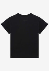 MM6 Maison Margiela Signature Numeric Patch T-shirt Black S52GC0327M20170/S_MM6-900