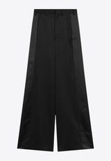 MM6 Maison Margiela Satin Palazzo Tailored Pants Black S52KA0541S47848_MM6-900