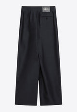 Loewe Wool and Silk Pants with Belt S540Y04XM7WO/R_LOEW-5110
