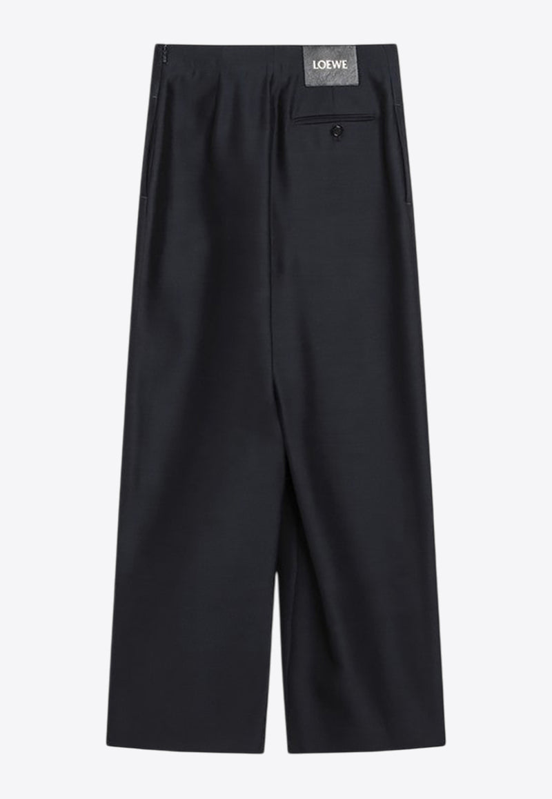 Loewe Wool and Silk Pants with Belt S540Y04XM7WO/R_LOEW-5110