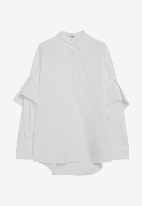 Loewe Shirt with Layered Long-Sleeves S540Y05XC9CO/R_LOEW-2100