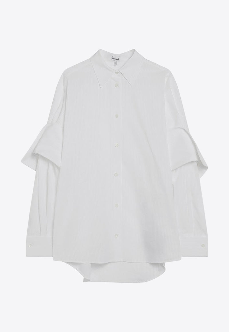 Loewe Shirt with Layered Long-Sleeves S540Y05XC9CO/R_LOEW-2100