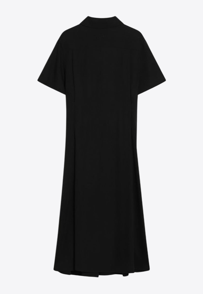 Loewe Belted Midi Shirt Dress S540Y09XTWVI/R_LOEW-1100