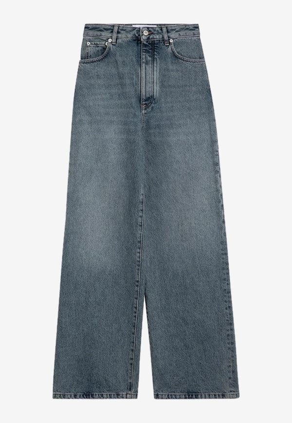 Loewe Washed Wide-Leg Denim Pants Blue S540Y11X65DE/P_LOEW-8438