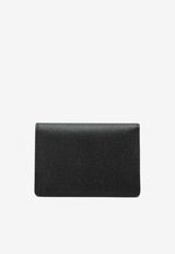 Maison Margiela Four-Stitch Leather Cardholder Black S55UI0203P4745/S_MARGI-T8013