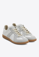 Maison Margiela Replica Leather and Suede Sneakers White S57WS0236P1895/P_MARGI-101