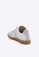 Maison Margiela Replica Leather and Suede Sneakers White S57WS0236P1895/P_MARGI-101