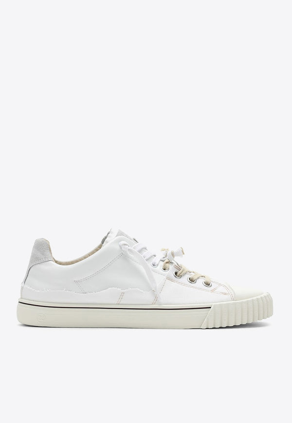 Maison Margiela New Evolution Leather Low-Top Sneakers White S57WS0391P5063/N_MARGI-H8548