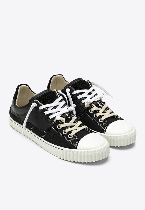 Maison Margiela New Evolution Leather Low-Top Sneakers Black S57WS0391P5063/N_MARGI-H8588
