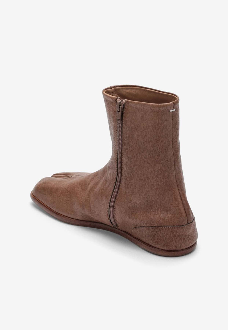 Maison Margiela Tabi Leather Ankle Boots S57WU0134PR058/M_MARGI-T2172