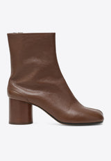 Maison Margiela Tabi 60 Nappa Leather Ankle Boots  Brown S58WU0246P3753/R_MARGI-T2621