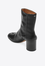 Maison Margiela Tabi 60 Nappa Leather Ankle Boots  Black S58WU0246P3753/R_MARGI-T8013