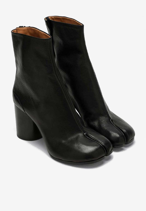Maison Margiela Tabi 80 Leather Ankle Boots Black S58WU0260P3753/S_MARGI-T8013